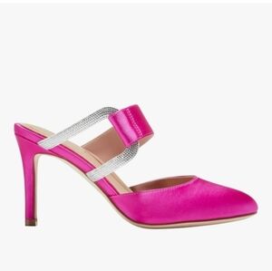 Cole Haan Gabbie Jewel Pink Satin Pumps